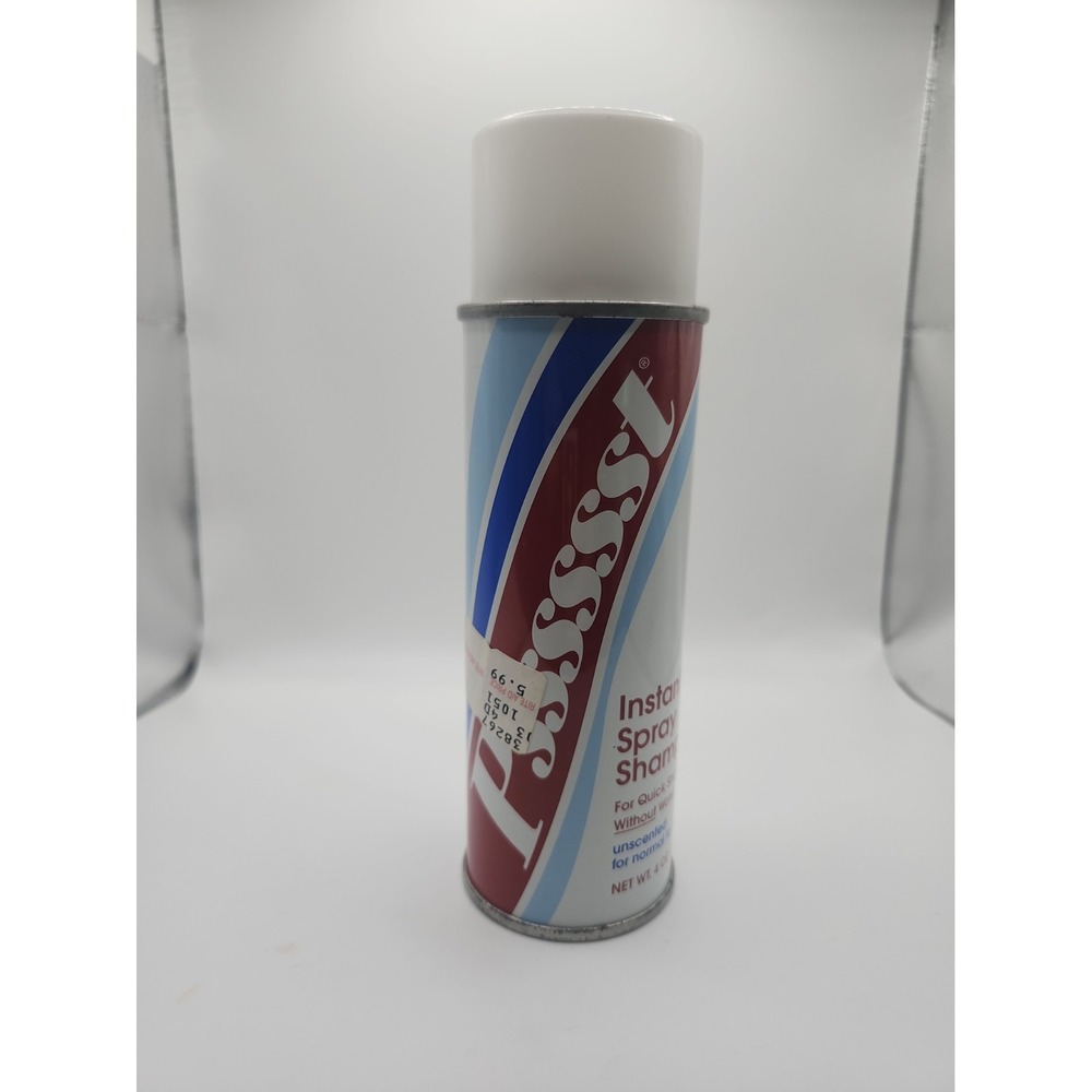 Vintage Psssssst Clairol Instant Spray Shampoo Unscented Normal to Oily Hair NEW